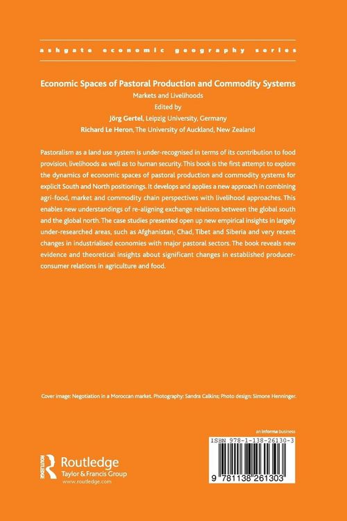 Produktbild: Economic Spaces of Pastoral Production and Commodity Systems