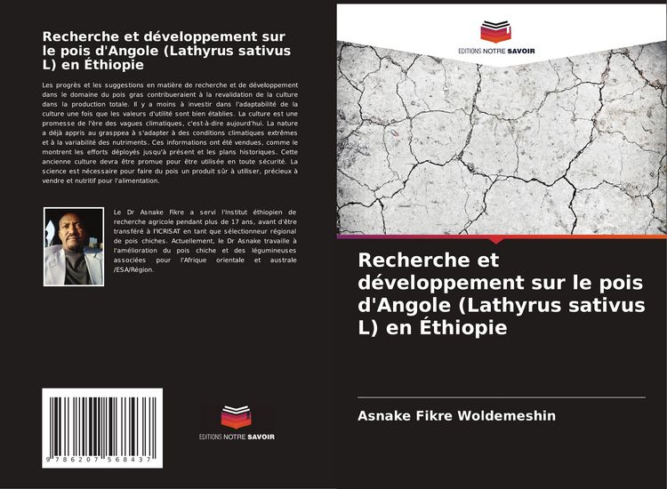 Produktbild: Recherche et d&eacute;veloppement sur le pois d'Angole (Lathyrus sativus L) en &Eacute;thiopie