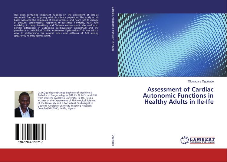 Produktbild: Assessment of Cardiac Autonomic Functions in Healthy Adults in Ile-Ife
