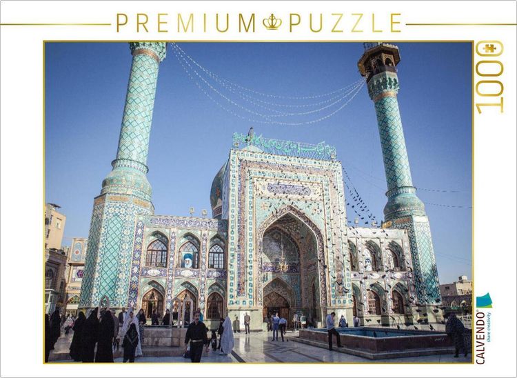 Produktbild: CALVENDO Puzzle Die Moschee von Tadschrisch - Teheran | 1000 Teile Lege-Gr&ouml;&szlig;e 64x48cm Foto-Puzzle f&uuml;r gl&uuml;ckliche Stunden