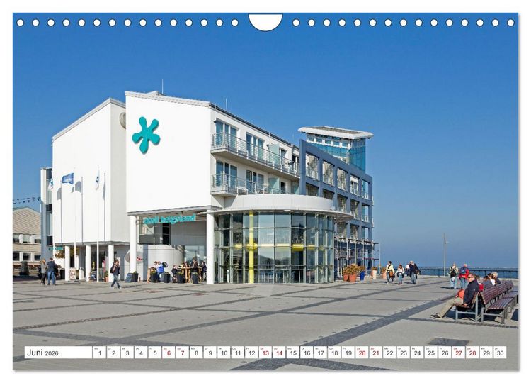 Produktbild: Helgoland - Hochseeinsel in der Nordsee (Wandkalender 2026 DIN A4 quer), CALVENDO Monatskalender