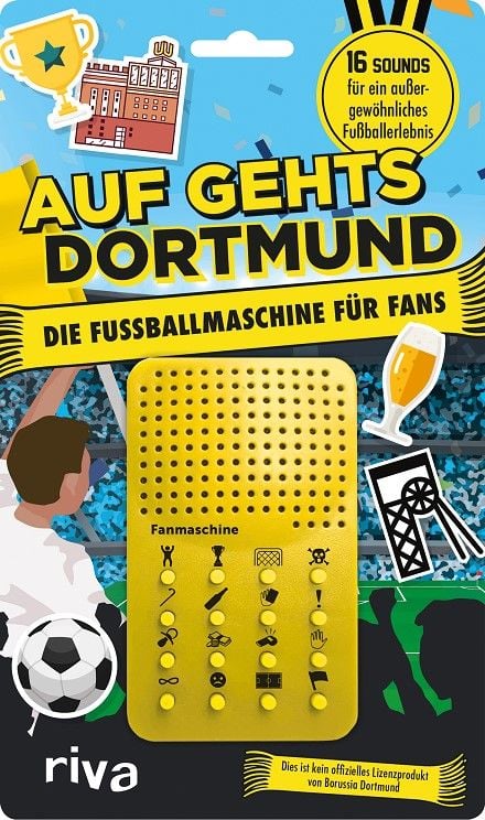 Produktbild: Auf geht&acute;s Dortmund &ndash; die Fu&szlig;ballmaschine f&uuml;r Dortmund-Fans