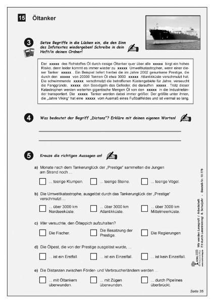 Produktbild: Wir werden Leseprofi - Arbeitsheft / Klasse 8