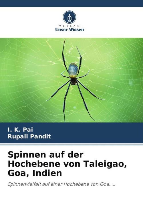 Produktbild: Spinnen auf der Hochebene von Taleigao, Goa, Indien