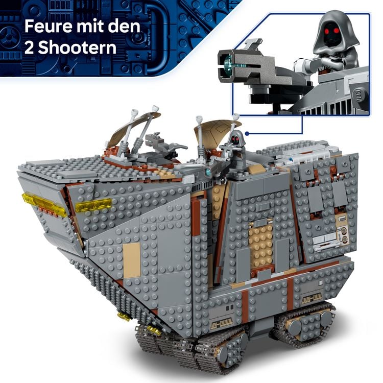 Produktbild: LEGO Star Wars Offworld Sandkrawler und Schlammhorn Bauspielzeug 75453