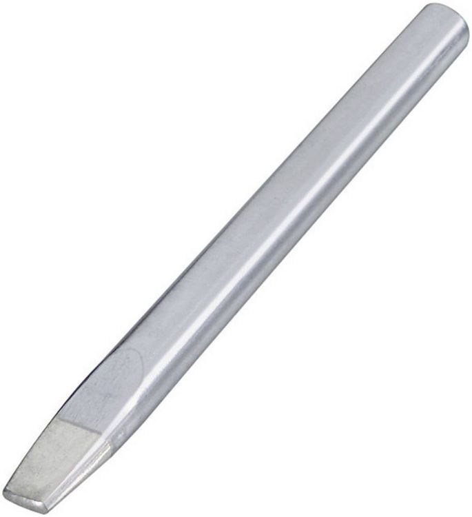 Produktbild: TOOLCRAFT L&ouml;tspitze Mei&szlig;elform Spitzen-Gr&ouml;&szlig;e 8mm Spitzen-L&auml;nge 95mm Inhalt 1St.