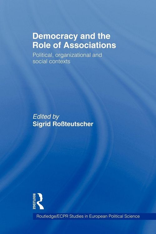 Produktbild: Democracy and the Role of Associations