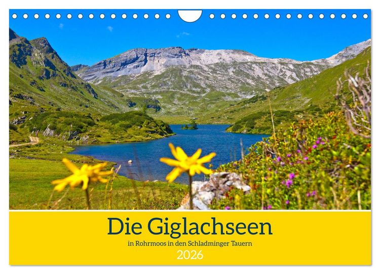 Produktbild: Die Giglachseen (Wandkalender 2026 DIN A4 quer), CALVENDO Monatskalender