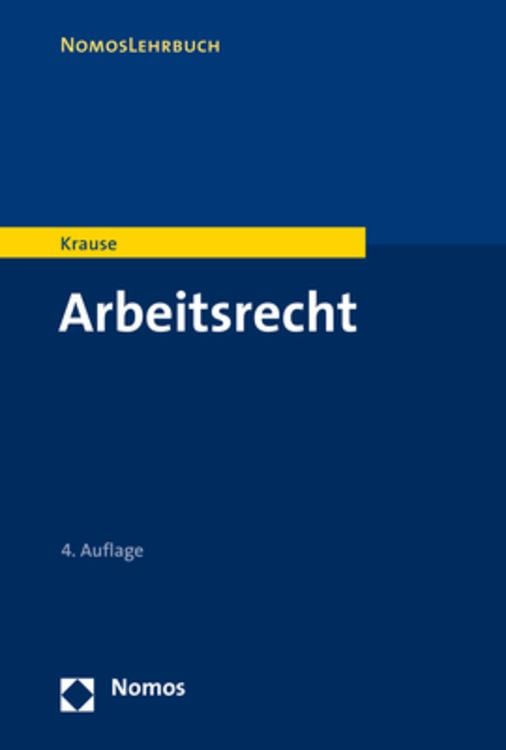 Bild vom Artikel Arbeitsrecht vom Autor Rüdiger Krause