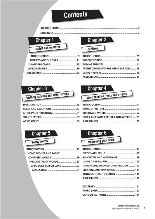 Produktbild: Spelling and Vocabulary Teacher's Book (Year 6)