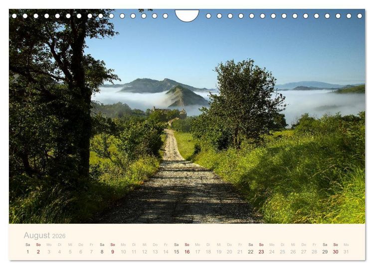 Produktbild: Unterwegs in den Marken (Wandkalender 2026 DIN A4 quer), CALVENDO Monatskalender