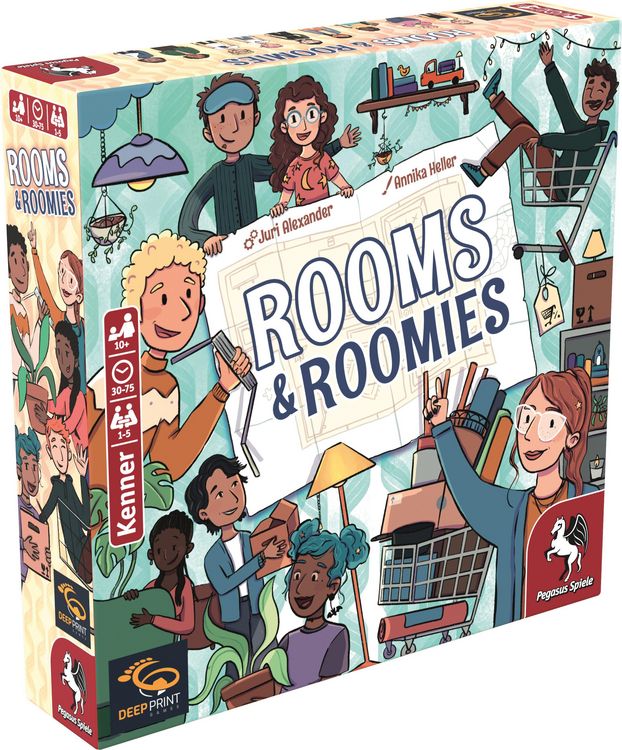 Produktbild: Rooms & Roomies (Deep Print Games)