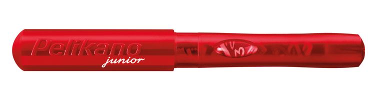 Produktbild: Pelikan Schreiblernf&uuml;llhalter Pelikano Junior, Rot, Feder A, f&uuml;r Rechtsh&auml;nder