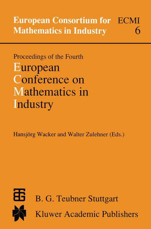 Produktbild: Proceedings of the Fourth European Conference on Mathematics in Industry