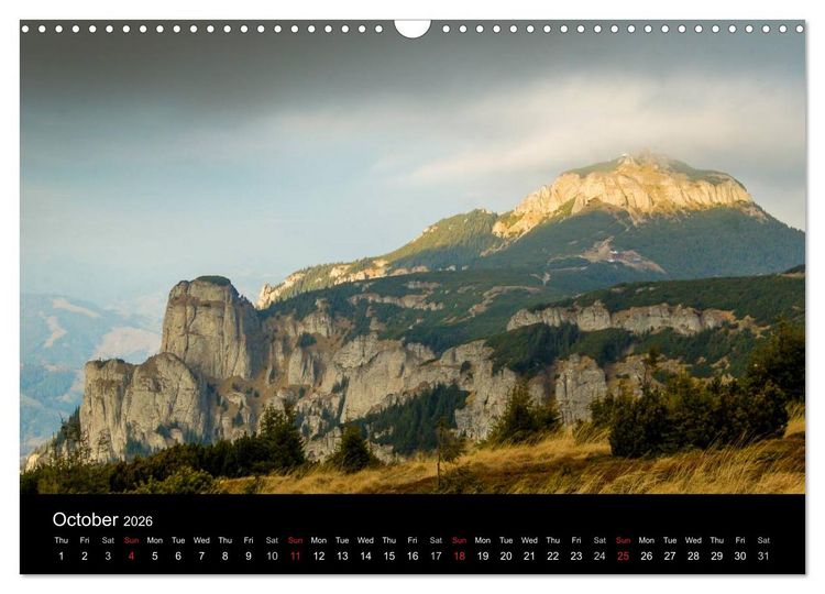 Produktbild: Landscapes from Romania (Wall Calendar 2026 DIN A3 landscape), CALVENDO 12 Month Wall Calendar