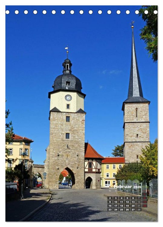 Produktbild: Arnstadt (Tischkalender 2026 DIN A5 hoch), CALVENDO Monatskalender