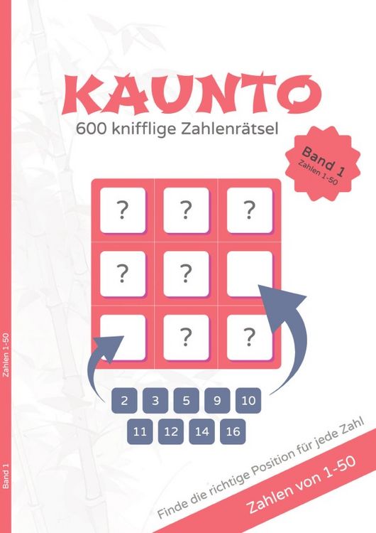 Produktbild: Kaunto - deutschsprachige R&auml;tselb&uuml;cher / KAUNTO - 600 knifflige Zahlenr&auml;tsel