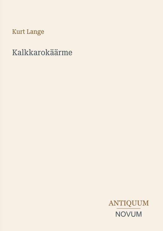 Produktbild: Kalkkarok&auml;&auml;rme
