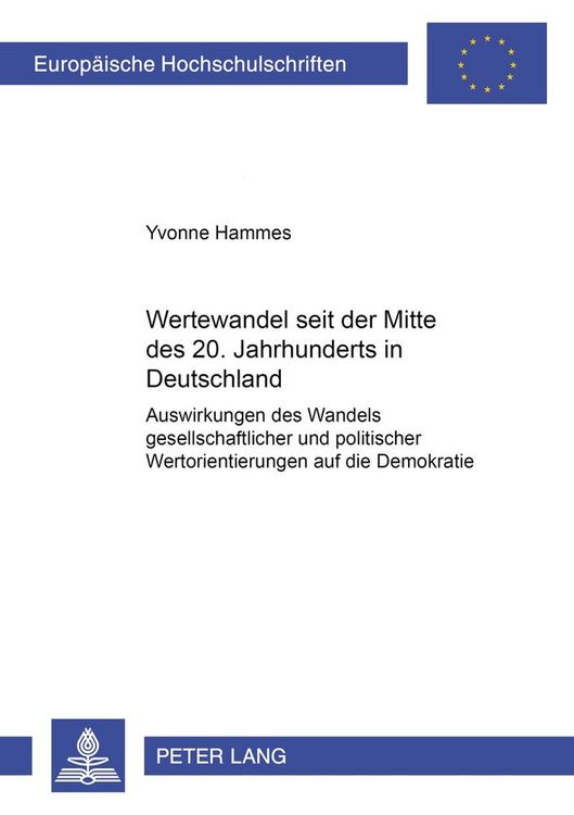 Produktbild: Wertewandel seit der Mitte des 20. Jahrhunderts in Deutschland