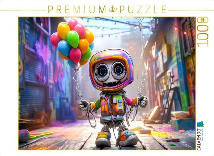 Produktbild: CALVENDO Puzzle H&uuml;pfelhupf | 1000 Teile Lege-Gr&ouml;&szlig;e 64x48cm Foto-Puzzle f&uuml;r gl&uuml;ckliche Stunden