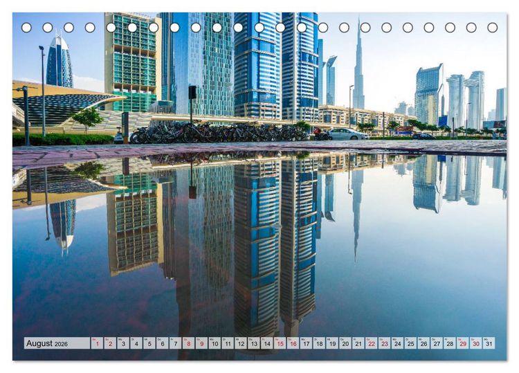 Produktbild: Dubai - Traumstadt der Scheichs (Tischkalender 2026 DIN A5 quer), CALVENDO Monatskalender
