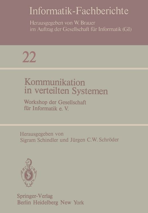 Produktbild: Kommunikation in verteilten Systemen