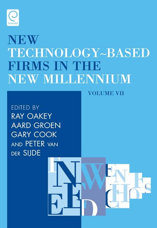 Produktbild: New Technology-Based Firms in the New Millennium