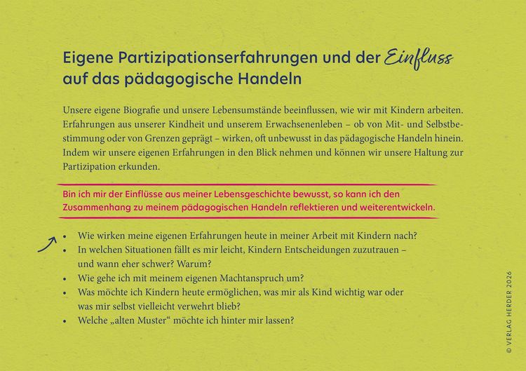 Produktbild: Partizipation in Krippe und Kita. 40 Reflexionskarten f&uuml;r die Teamarbeit