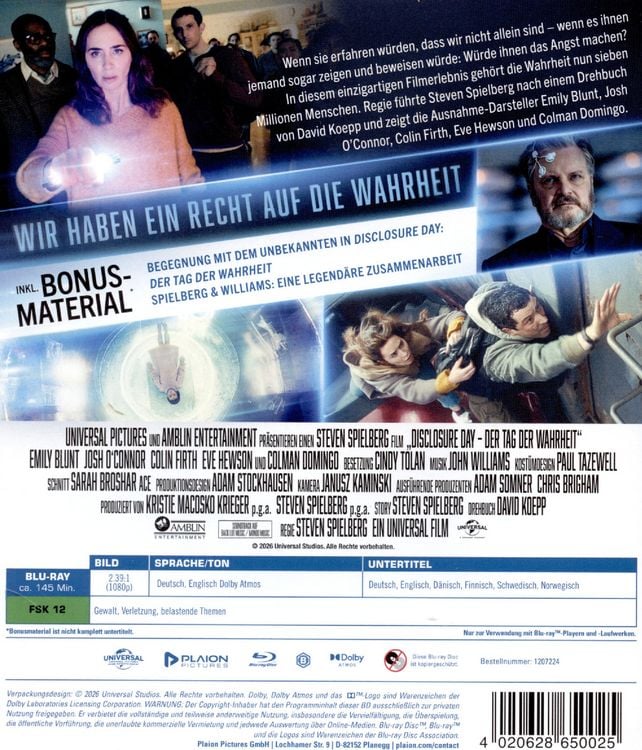 Produktbild: Disclosure Day &ndash; Der Tag der Wahrheit