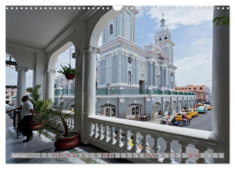 Produktbild: CUBA CARIBBEAN DREAM DESTINATION (Wall Calendar 2026 DIN A3 landscape), CALVENDO 12 Month Wall Calendar