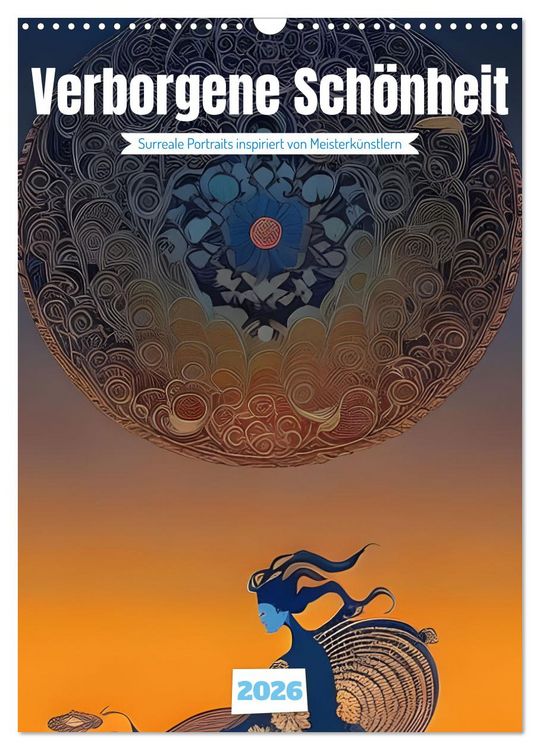 Produktbild: Verborgene Sch&ouml;nheit (Wandkalender 2026 DIN A3 hoch), CALVENDO Monatskalender
