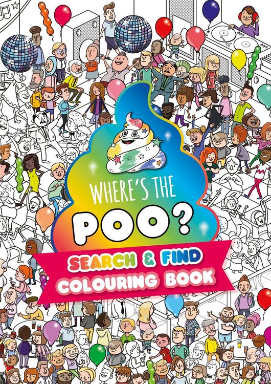 Produktbild: Where's the Poo? A search and find colouring book