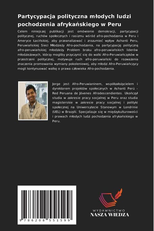 Produktbild: Partycypacja polityczna m&iquest;odych ludzi pochodzenia afryka&iquest;skiego w Peru