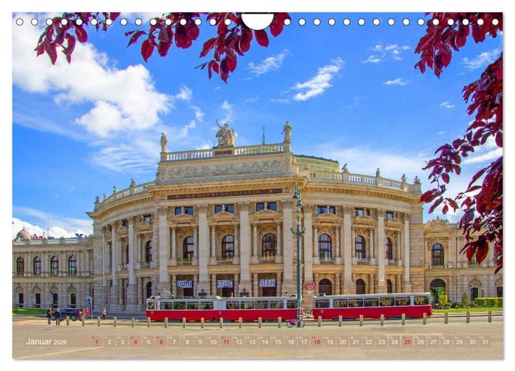 Produktbild: Herzlich willkommen in Wien (Wandkalender 2026 DIN A4 quer), CALVENDO Monatskalender