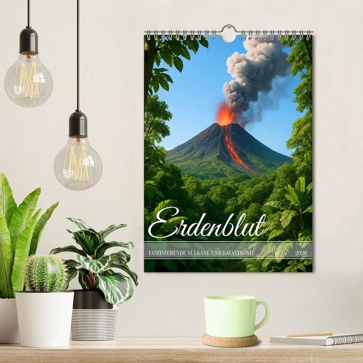 Produktbild: Erdenblut (Wandkalender 2026 DIN A4 hoch), CALVENDO Monatskalender