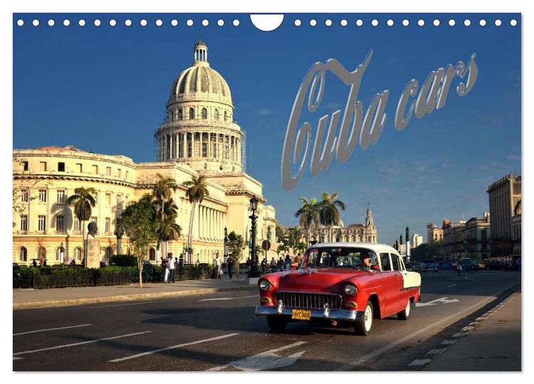 Produktbild: Cuba Cars (Wandkalender 2026 DIN A4 quer), CALVENDO Monatskalender