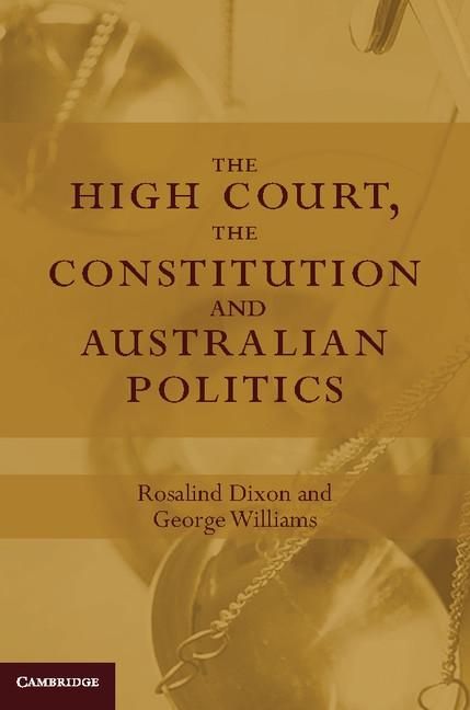 Produktbild: High Court, the Constitution and Australian Politics