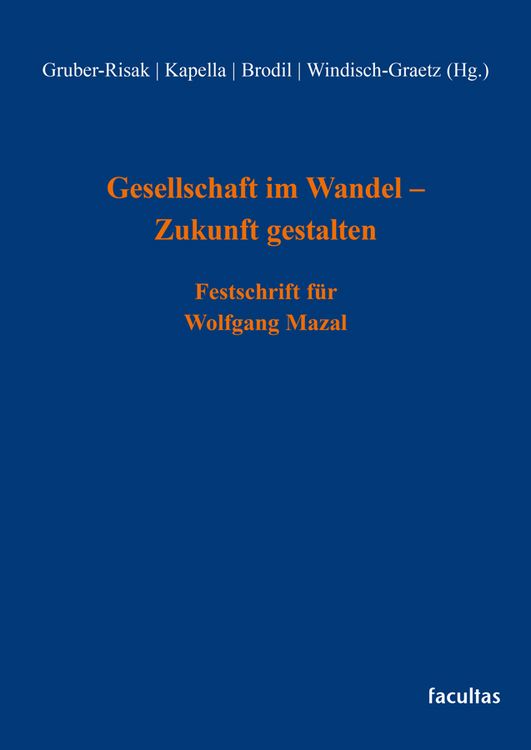 Produktbild: Gesellschaft im Wandel &ndash; Zukunft gestalten