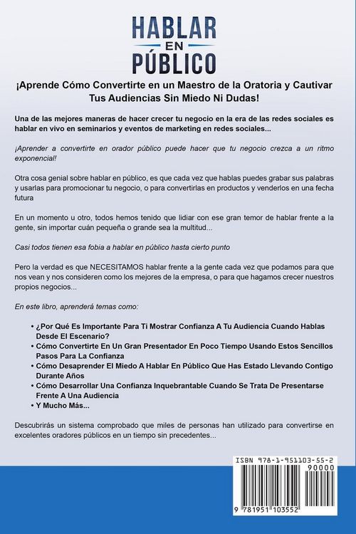 Produktbild: Hablar en P&uacute;blico