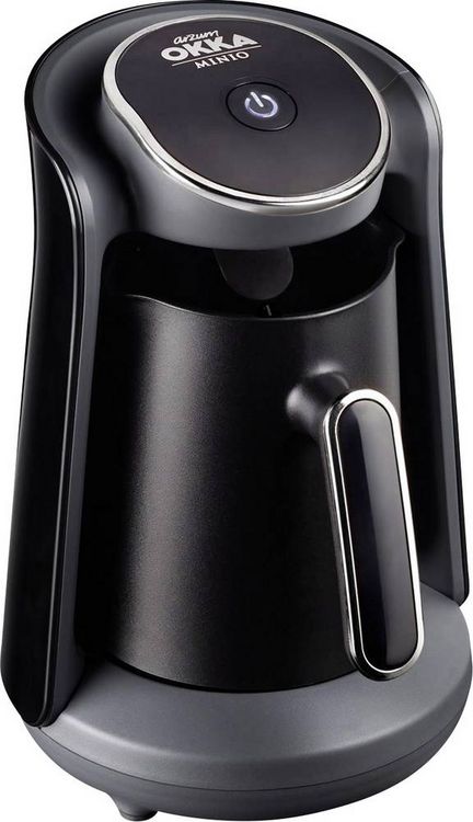 Produktbild: arzum OKKA MINIO Mokka-Kaffeemaschine Schwarz, Chrom