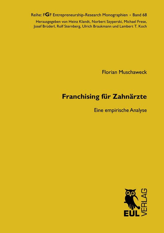 Produktbild: Franchising f&uuml;r Zahn&auml;rzte