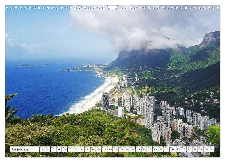 Produktbild: Buntes Brasilien (Wandkalender 2026 DIN A3 quer), CALVENDO Monatskalender