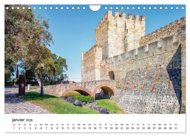 Produktbild: S&eacute;duisant Portugal (Calendrier mural 2026 DIN A4 vertical), CALVENDO calendrier mensuel