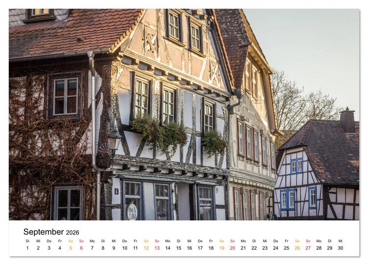 Produktbild: Bad Homburg - Die Perle im Hochtaunus (Wandkalender 2026 DIN A4 quer), CALVENDO Monatskalender