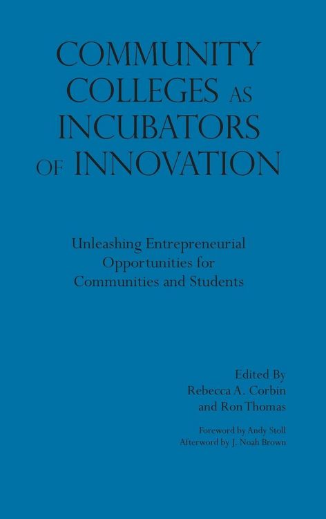 Produktbild: Community Colleges as Incubators of Innovation