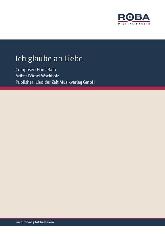 Produktbild: Ich Glaube an Liebe