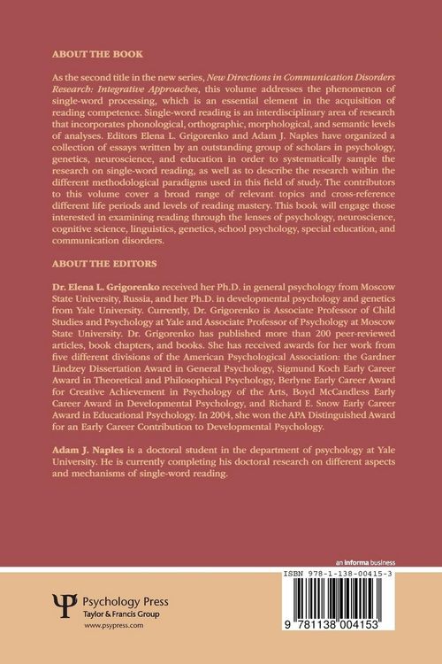Produktbild: Single-Word Reading