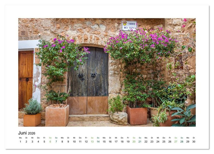 Produktbild: Sehnsucht nach Mallorca (hochwertiger Premium Wandkalender 2026 DIN A2 quer), Kunstdruck in Hochglanz