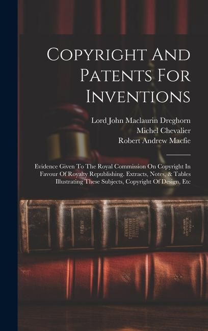 Produktbild: Copyright And Patents For Inventions