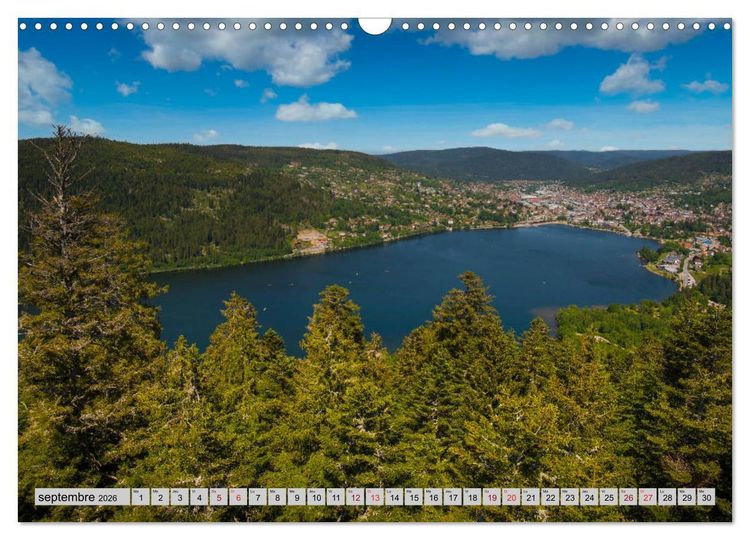 Produktbild: Splendeurs des Vosges (Calendrier mural 2026 DIN A3 vertical), CALVENDO calendrier mensuel